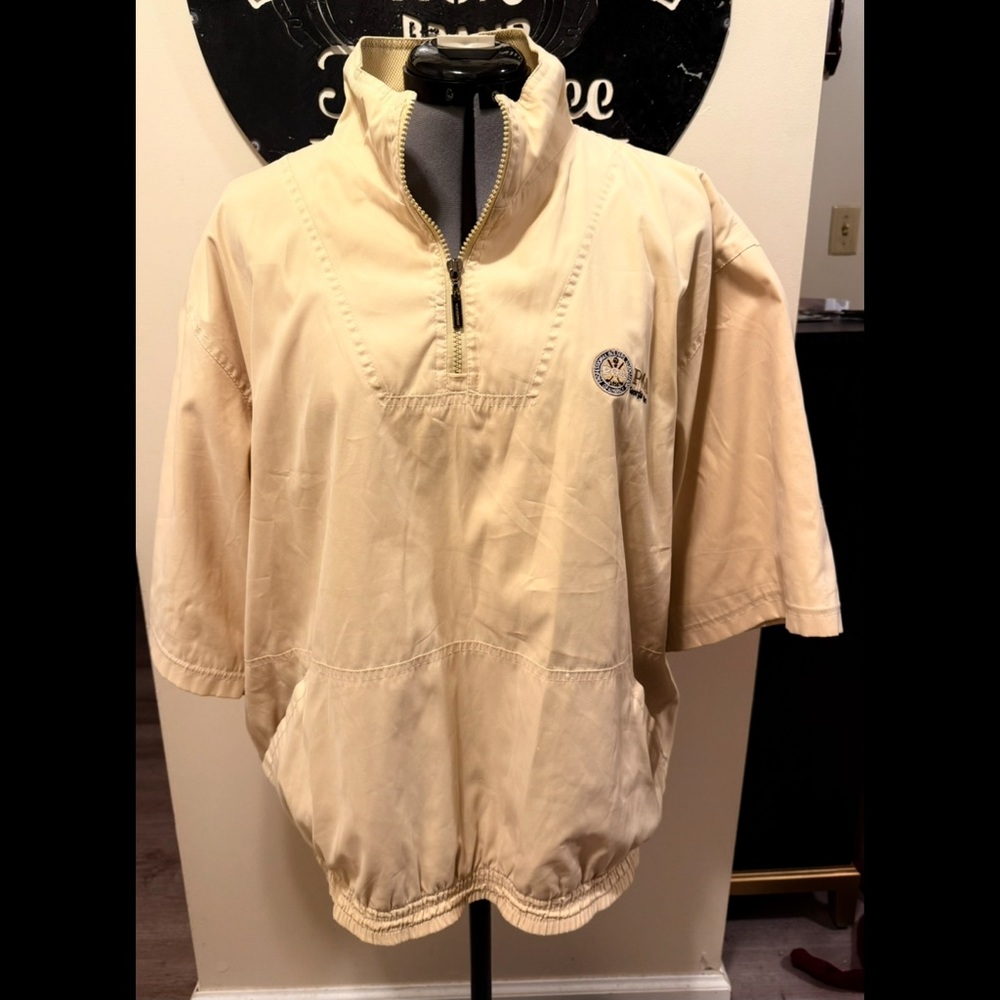 Weatherproof PGA Cream Zip Up Sweater
